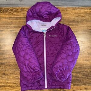 Columbia Lavender Fleece-Lined Jacket
